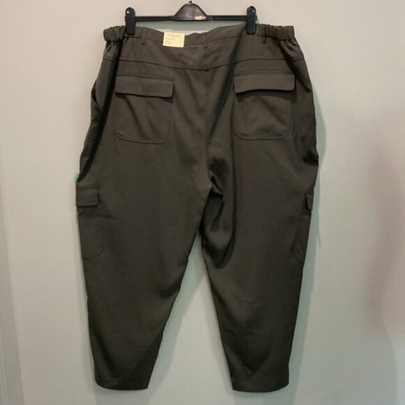 Max Studio Plus Size Soft Twill Ankle Cargo Pants Size 3X - Picture 7 of 16